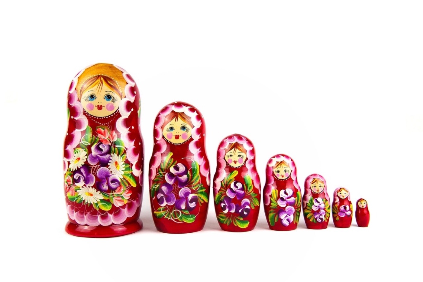 Русские матрёшки для оформления зала на День народного единства