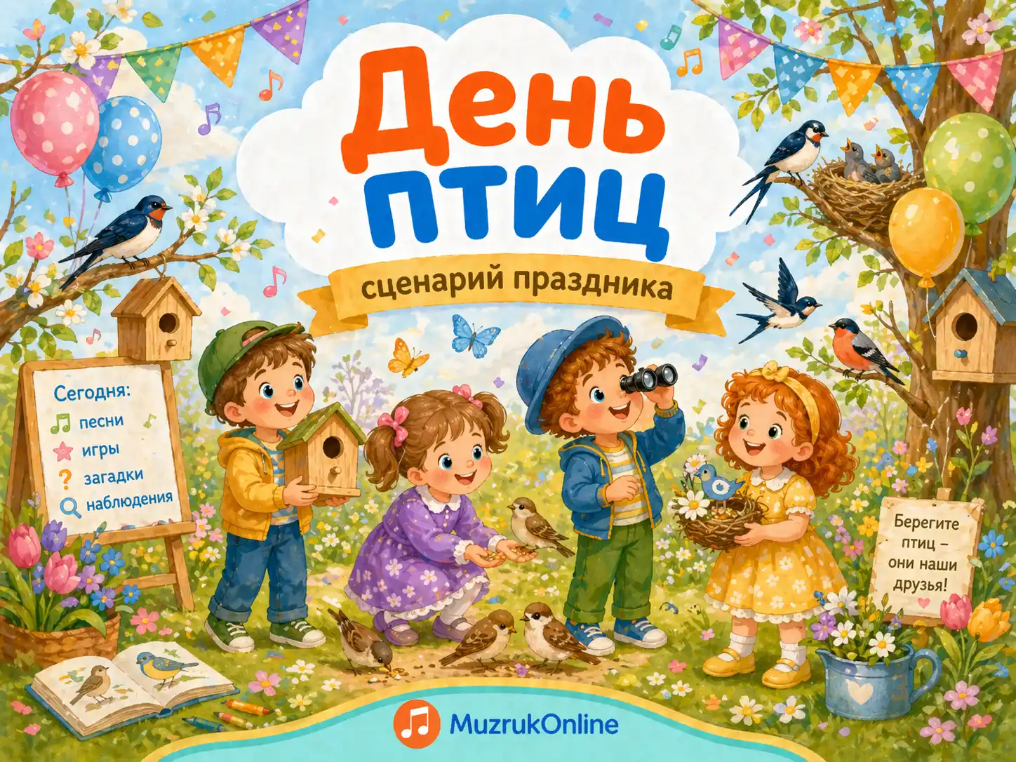 Сценарий досуга «День птиц»