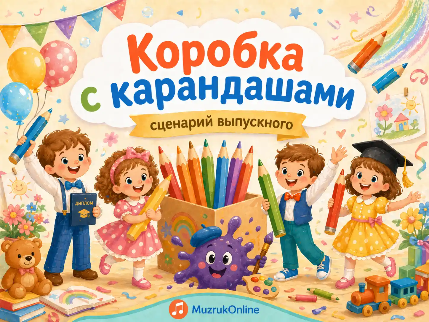 Сценарий выпускного праздника «Коробка с карандашами»