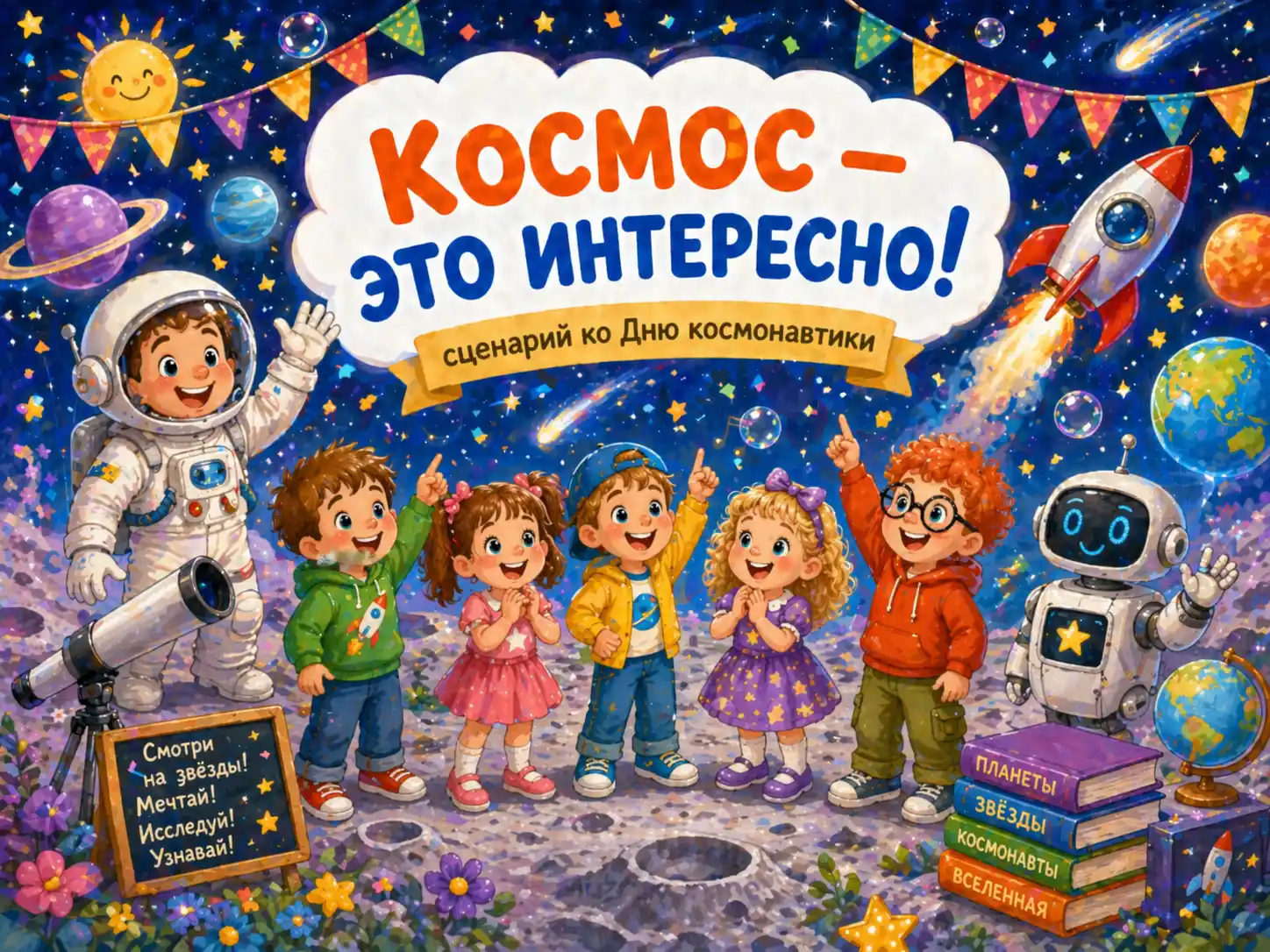Сценарий досуга «Космос»